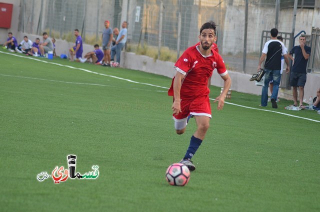 نادي الوحدة يطحن سروتكين4-0 على ارض الملعب الشرقي بالكادر المحلي واللاعب القسماوي يثبت نفسه